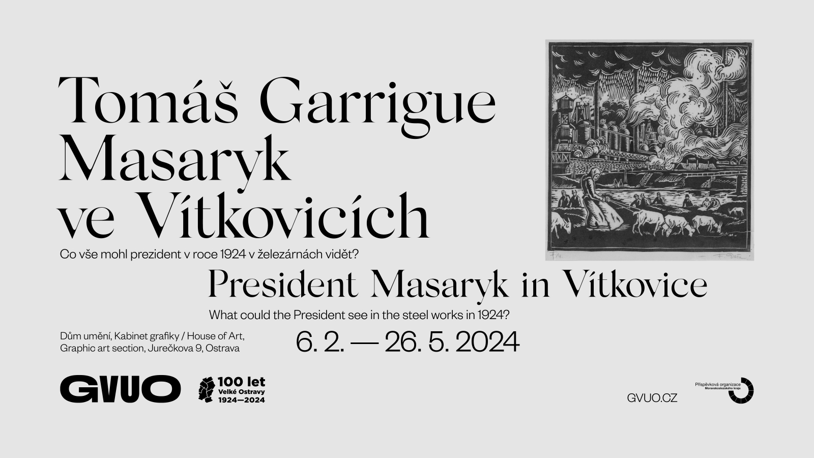 Tomáš Garrigue Masaryk ve Vítkovicích